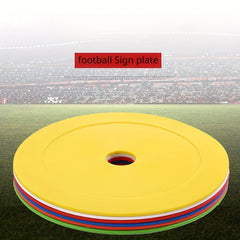 Flat Disc Soccer Ball Training - Football Agility Speed