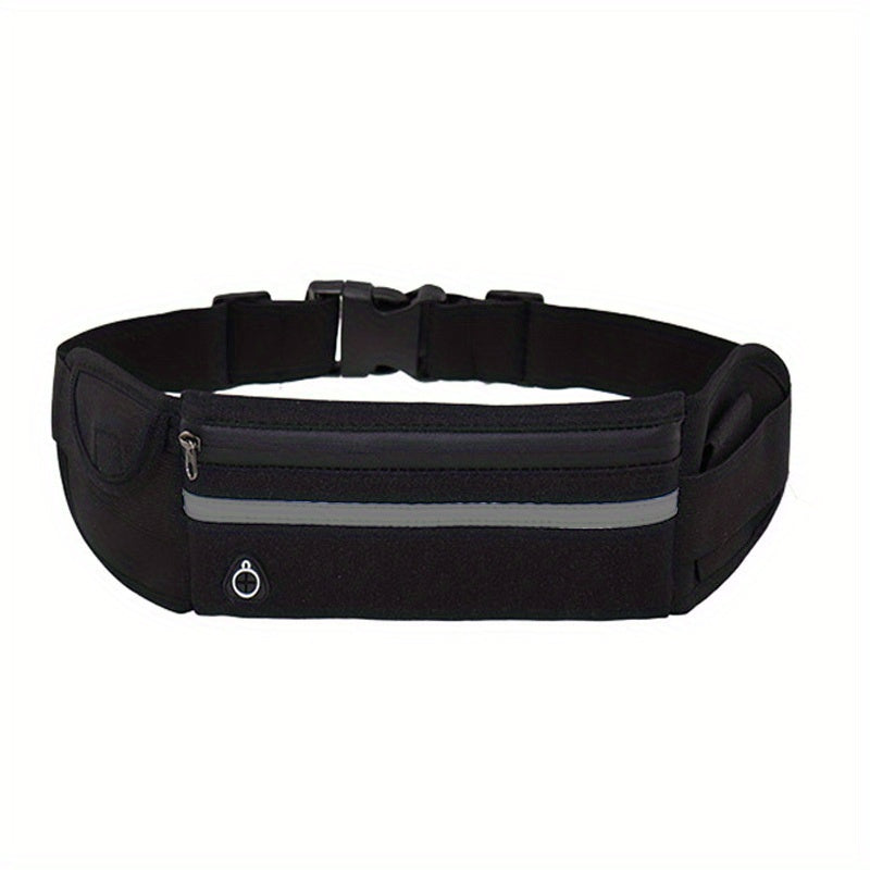 Reflective Fanny Pack Waist Bag with Bottle Holder