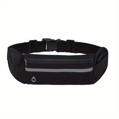 Reflective Fanny Pack Waist Bag with Bottle Holder