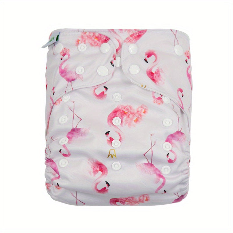 Kawaii Flowers Infant Cloth Diapers Leak Proof Diaper Pants