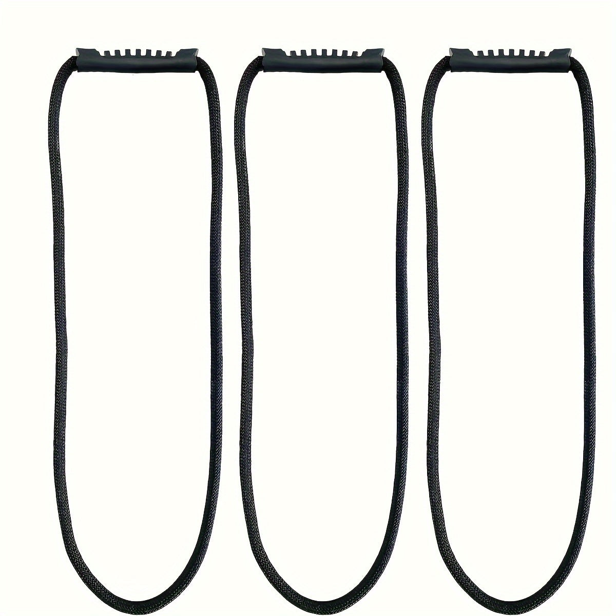 3pcs 24in Storage Strap With Handle Extension Cord Organizer