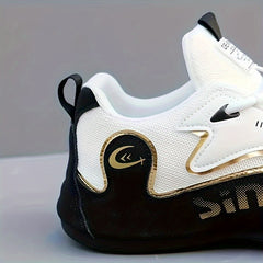 Men's Non Slip Basketball Shoes Lace Up Soft Sole Outdoors