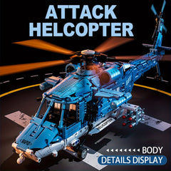 1711pcs Helicopter Building Blocks Set