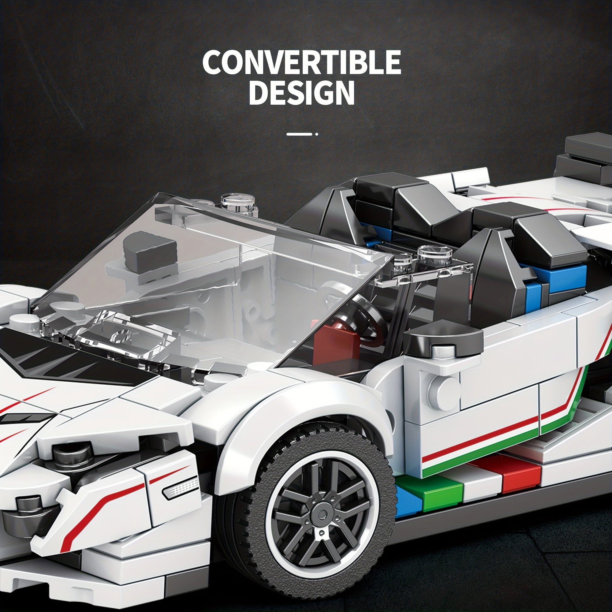 Reobrix Classic Racing Series Building Block Toy Gift