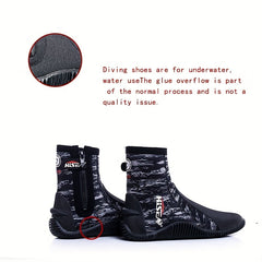 Hisea 5mm Diving Boots Soft Anti Slip Beach Shoes Men Women