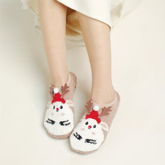 Cute Cartoon Print Fuzzy Socks for Women