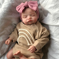 19in Reborn Rosalie Doll Soft Hair 3D Skin Tone Veins