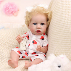 12 Inch Reborn Baby Dolls Mini Realistic Lifelike Newborn Full Vinyl Baby Doll