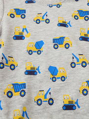 Kids Cartoon Truck Digger Sweatshirt