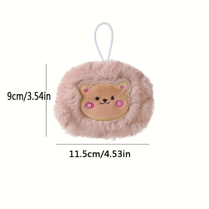 Cartoon Self-heating Hand Warmer Mini Plush Bag