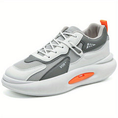 Men's Chunky Sneakers Lace Up Elevator Shoes