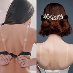 Invisible Non-slip Shoulder Straps Adjustable Underwear Straps