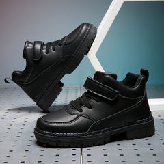 Boys' Solid Trekking Shoes Non Slip Durable Sneakers For Kids