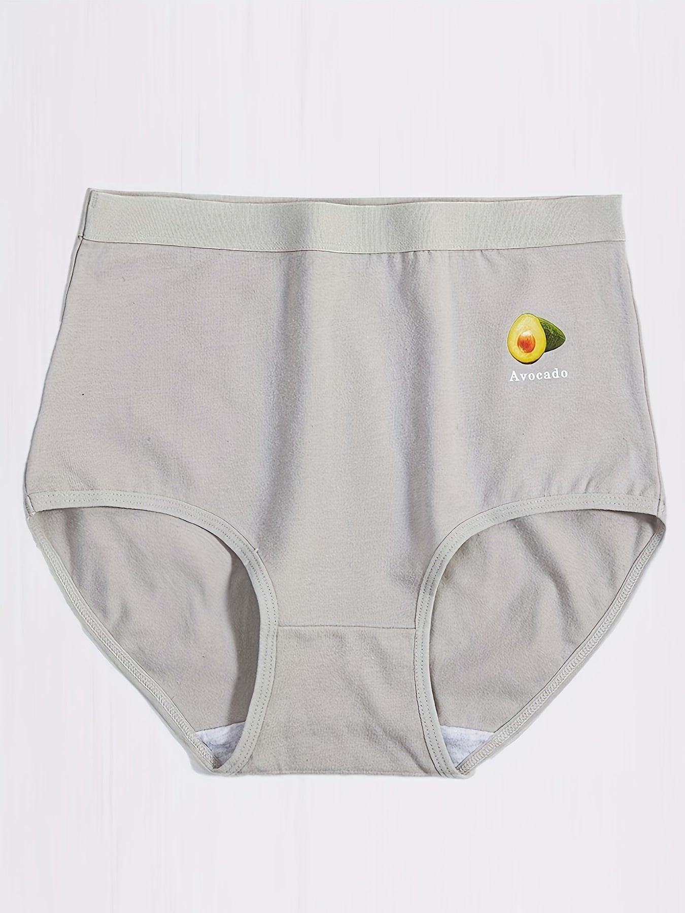 4pcs High Waist Butt Lifting Panties Women's Lingerie