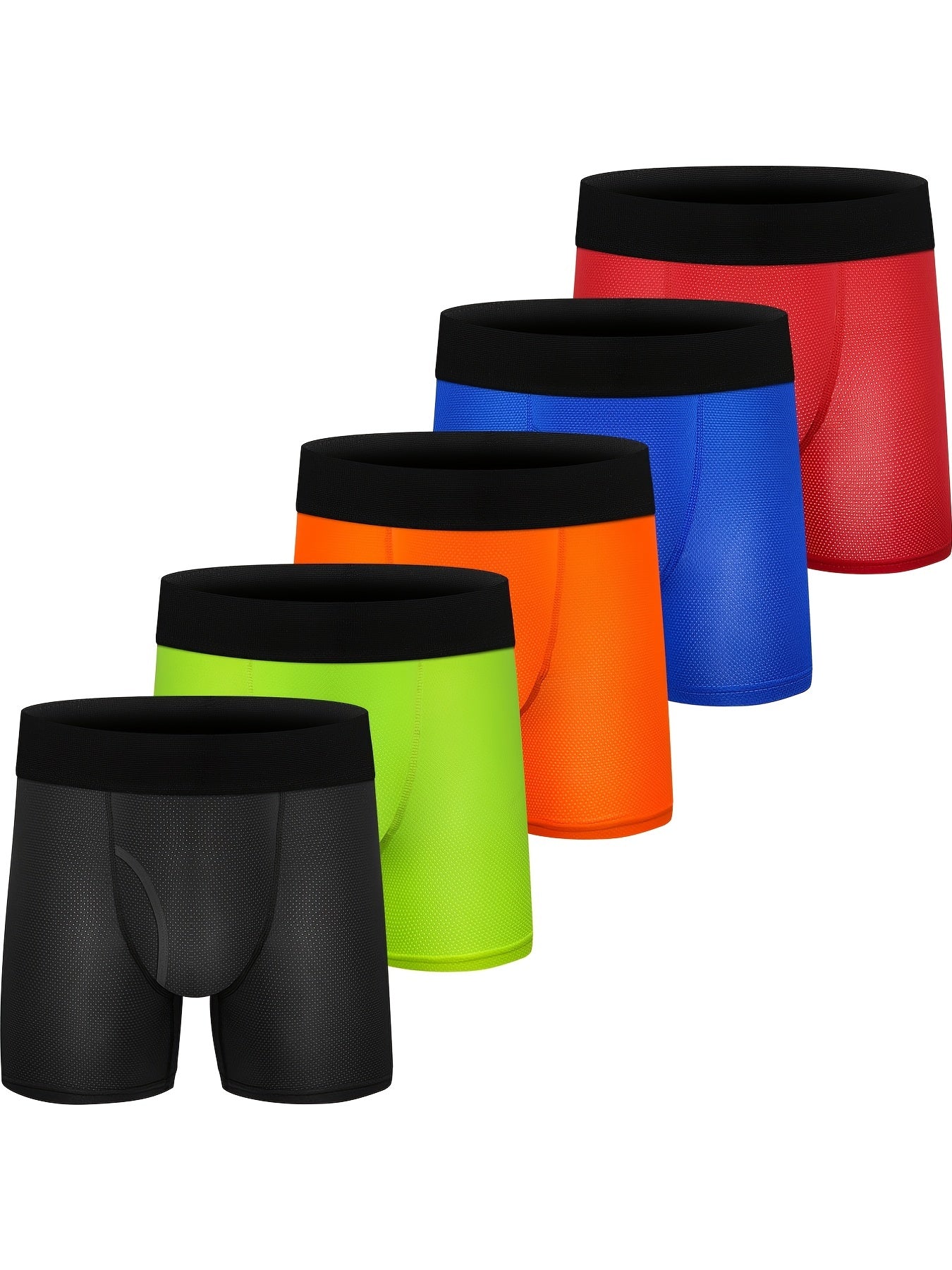 5pcs Boys Quick Dry Boxers Underwear
