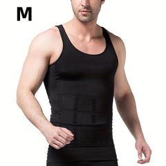 Men's Abdomen Slimming Vest Shirt