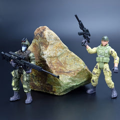 6 Styles Soldier Model With Movable Joints & Weapon