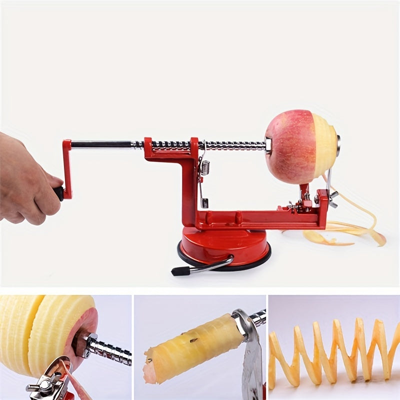 Manual Peeler Hand Cranked Potato Slicer Fruit Twisted Potato Slicer
