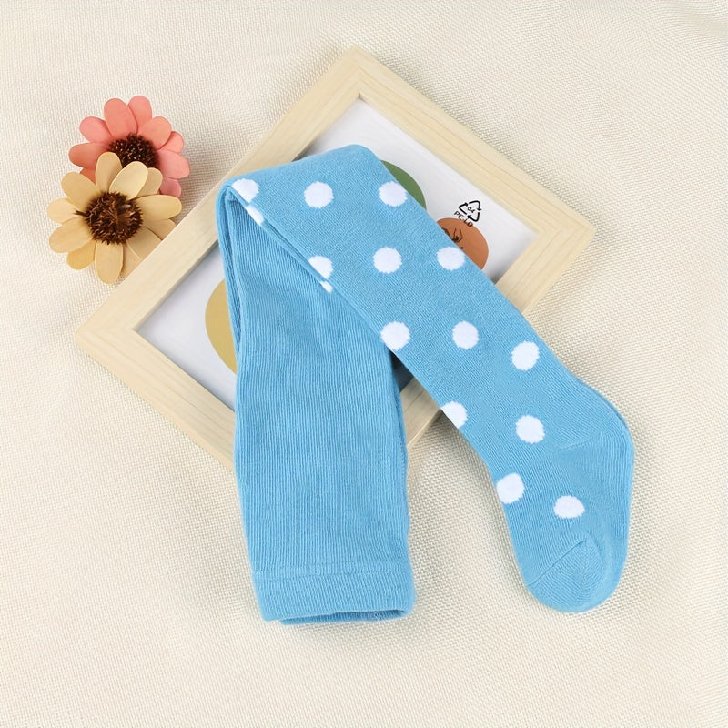 Baby Girl Polka Dot Pantyhose Leggings