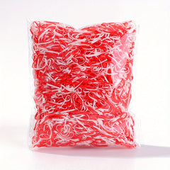 500pcs Mini Elastic Hair Ties for Baby Girls