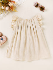 Baby Girls Fly Sleeve Summer Dress