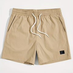 Men's Drawstring Shorts Summer Beach Resort Casual Waist Shorts