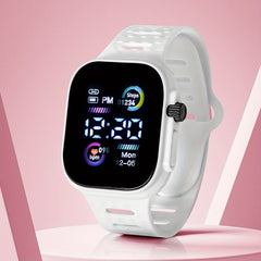 LED Square Electronic Watch Decorative Accessory Holiday Gift For Kids