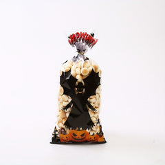 50pcs Halloween Cellophane Candy Bag Hand Gift Small Business Supplies