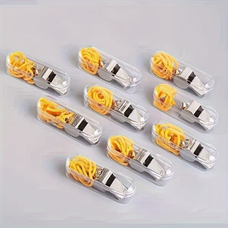 Sports Referee Whistle Metal Stainless Steel Whistle