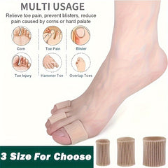 2pcs Nylon Toe Protectors Prevent Feet Abrasion
