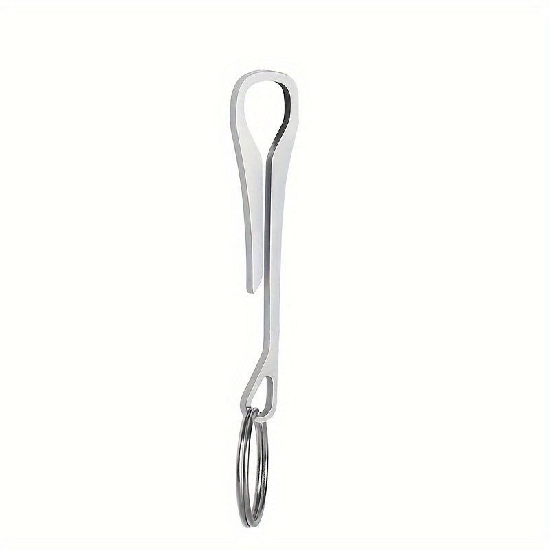 Stainless Steel Keychain Belt Clip for Men and Women