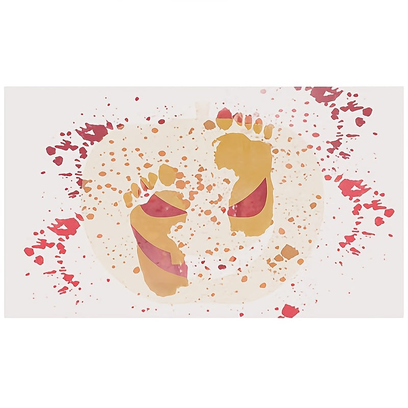 1pc Changing Bath Rug Halloween Bloody Bath Mat