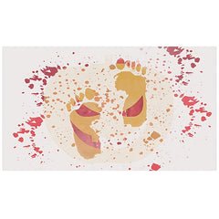 1pc Changing Bath Rug Halloween Bloody Bath Mat