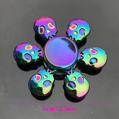 Colorful Fidget Spinner Metal Hand Spinner For Adults Anxiety Relief Toy