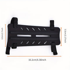 Adjustable Archery Arm Guard Protective 2 Strap Rubber Forearm Protector