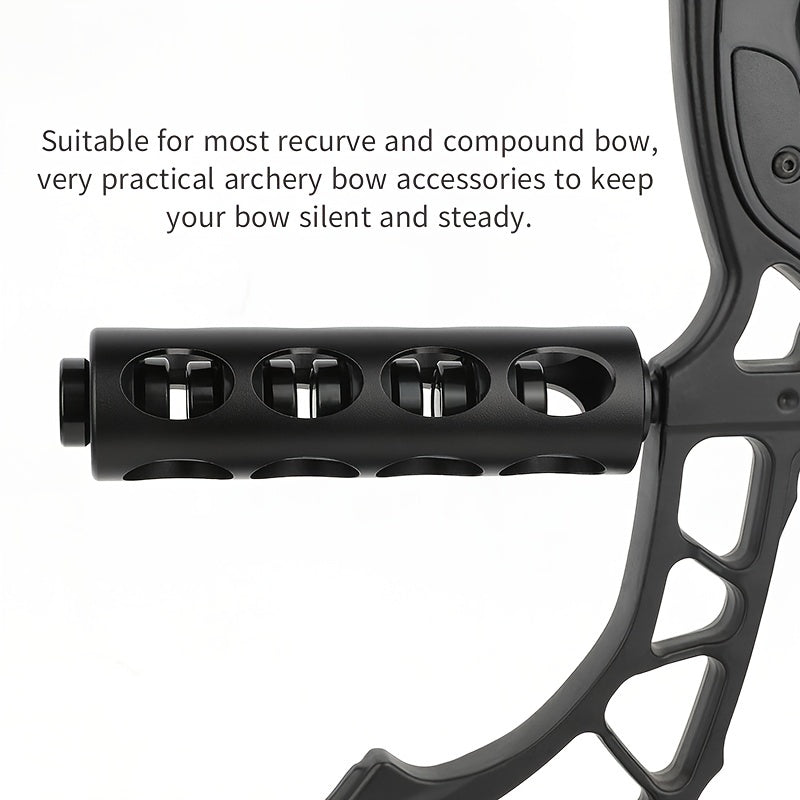 Compound Bow Stabilizer 15-24cm Vibration Reduction Durable Easy Installation