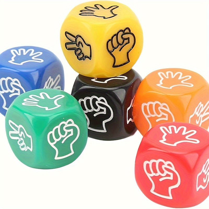 2pcs Finger Guessing Game Dice for Men Women