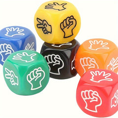 2pcs Finger Guessing Game Dice for Men Women