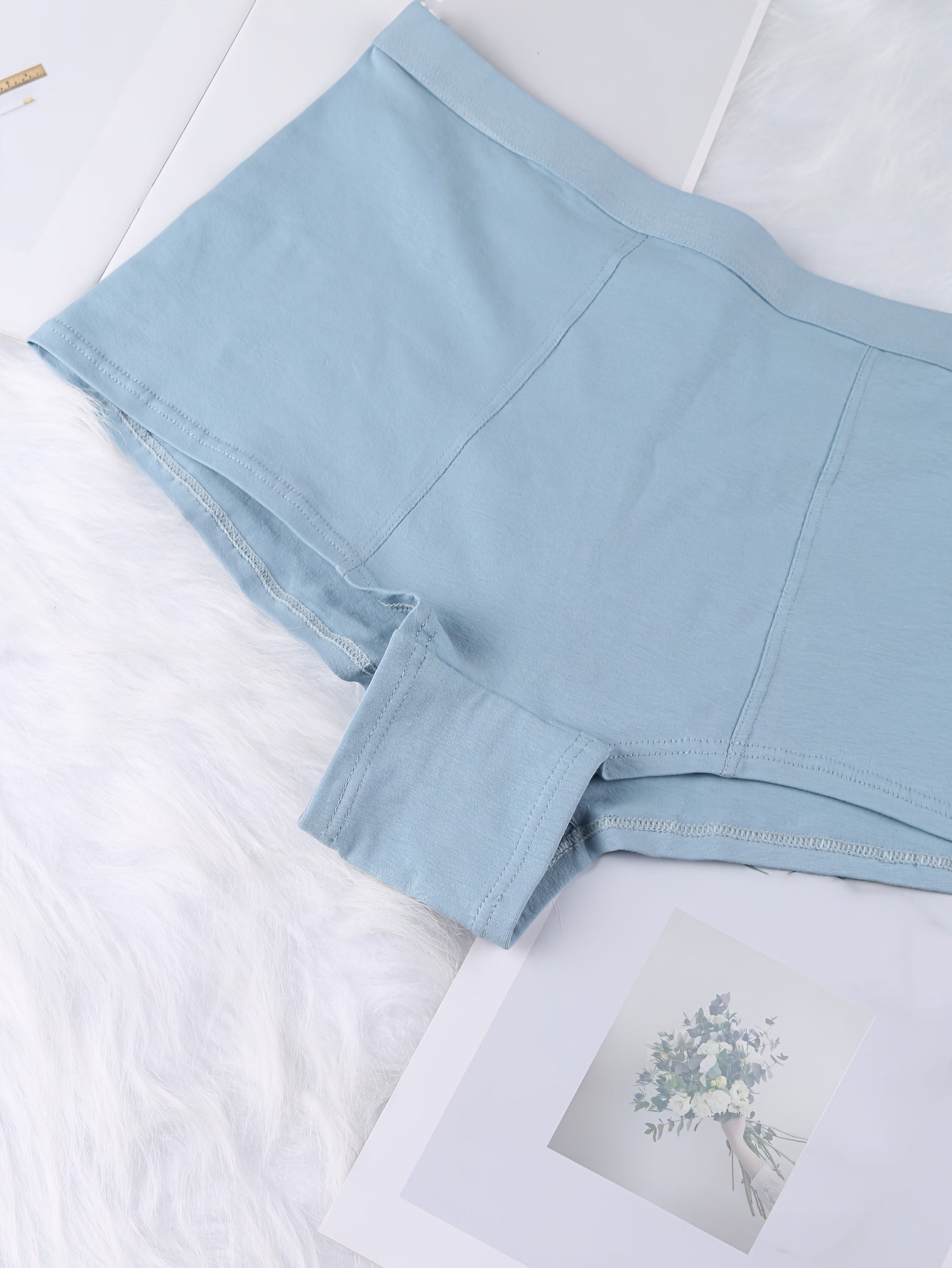 3 Pack Plus Size Boyshorts Underwear Set