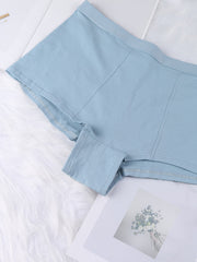 3 Pack Plus Size Boyshorts Underwear Set