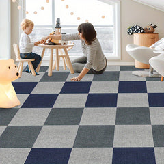 Anti-slip Square Carpet Sticker 30pcs Self-adhesive Floor Tile Stain Resistant