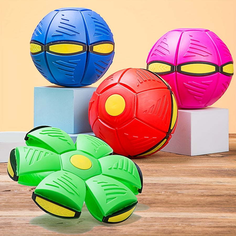 Outdoor Bouncy Saucer Ball Toy for Parent-child Activity