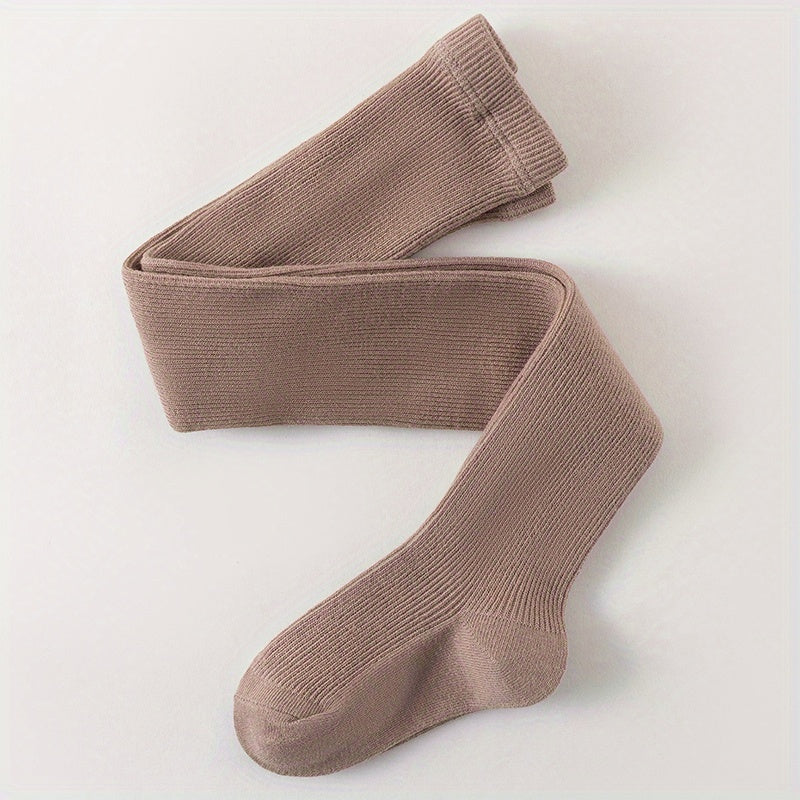 Girls Cotton Footed Leggings Children's Outerwear