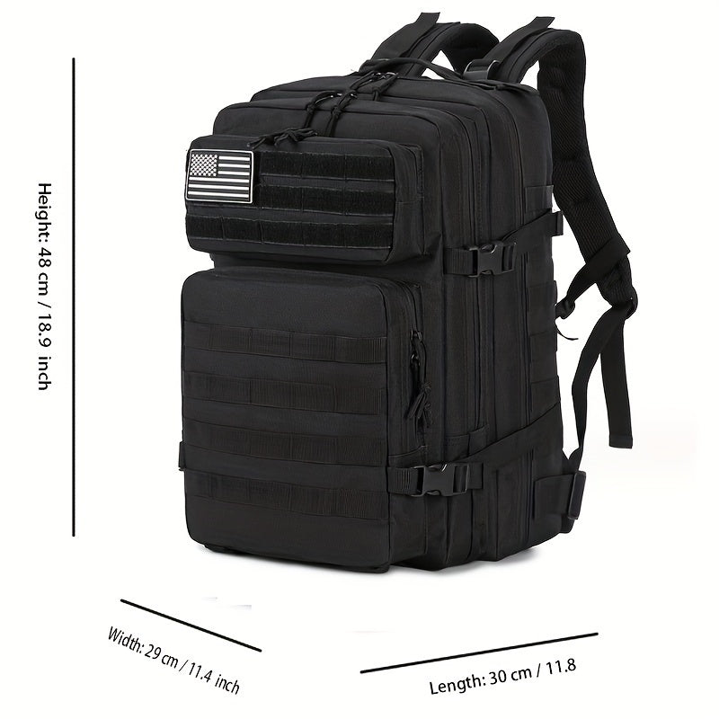 45L Military Backpack Large Capacity Mountaineering Bag Bug Out Bag Hiking Rucks