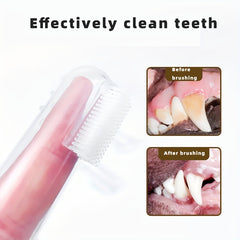 Soft Finger Toothbrush for Dogs - Promotes Oral Health