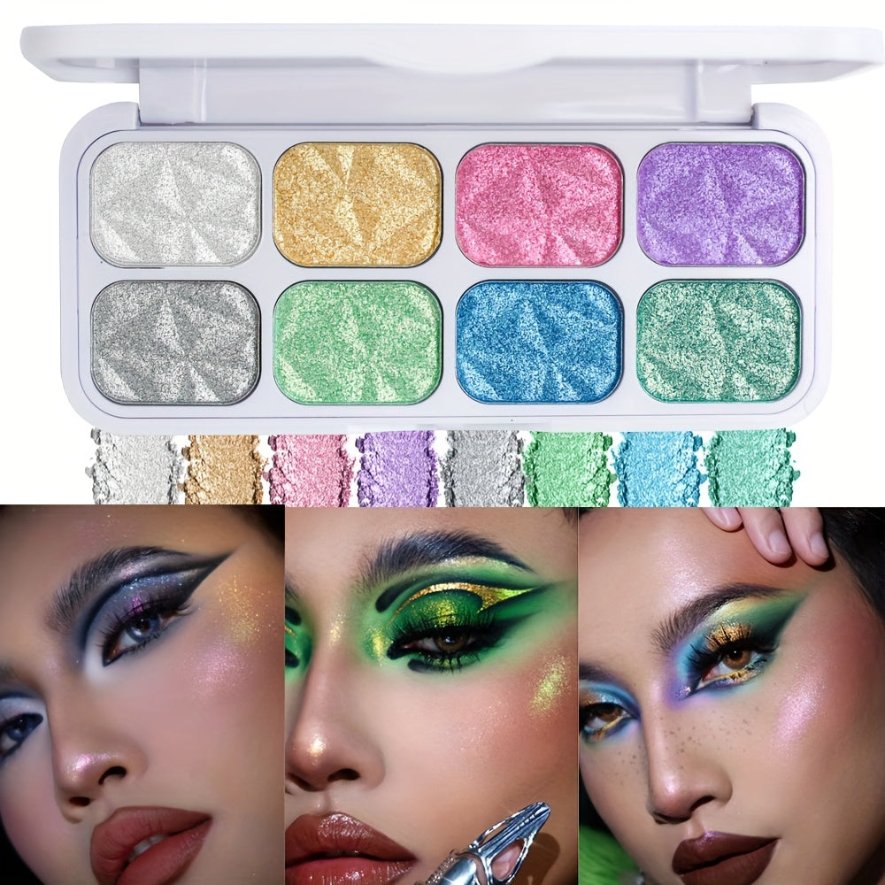 Chameleon Macaron Eyeshadow Palette High Glossy