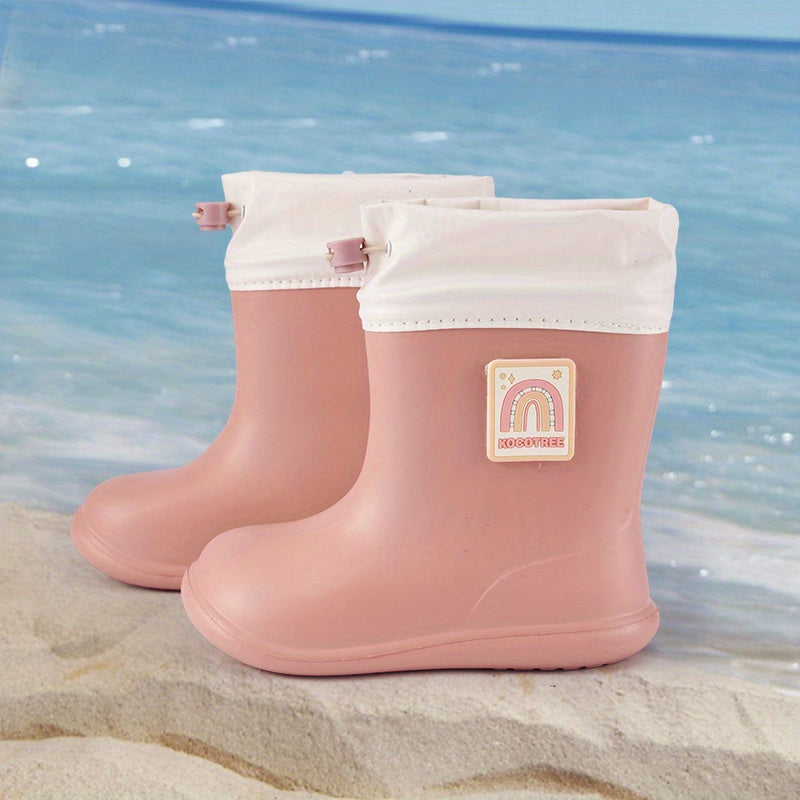 Waterproof Unisex Rain Boots Slip On Short Boots for Outdoor Work