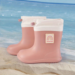 Waterproof Unisex Rain Boots Slip On Short Boots for Outdoor Work