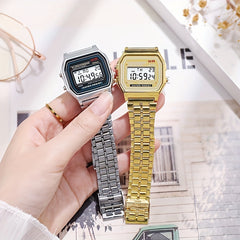 Kids LED Sports Watch with Stainless Steel Strap