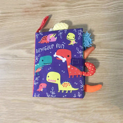 3D Tail Baby Cloth Book Red Sound Paper Toy